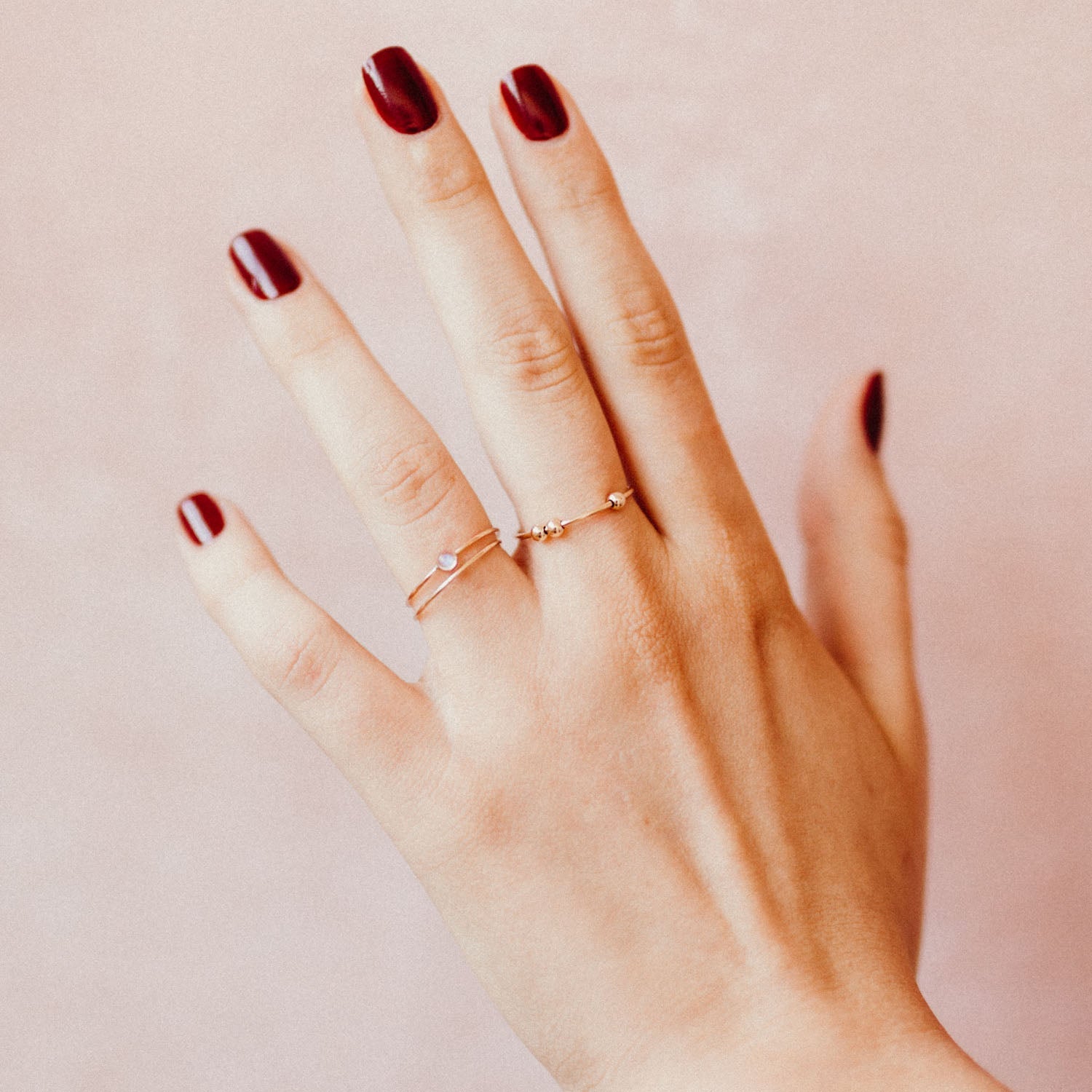 Abacus Bead Stacking Anxiety Ring - Favor Jewelry