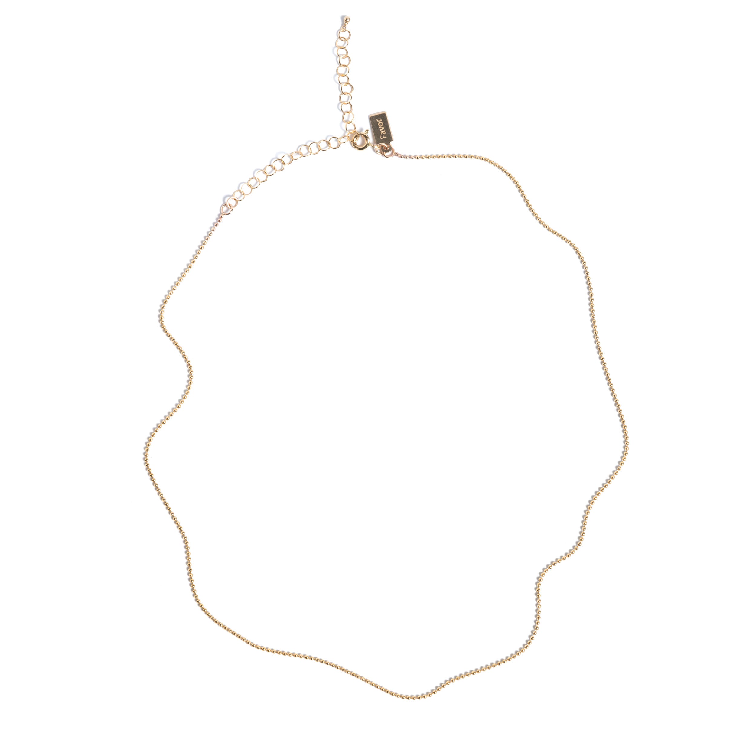 Ditto Tiny Ball Chain Necklace - Favor Jewelry