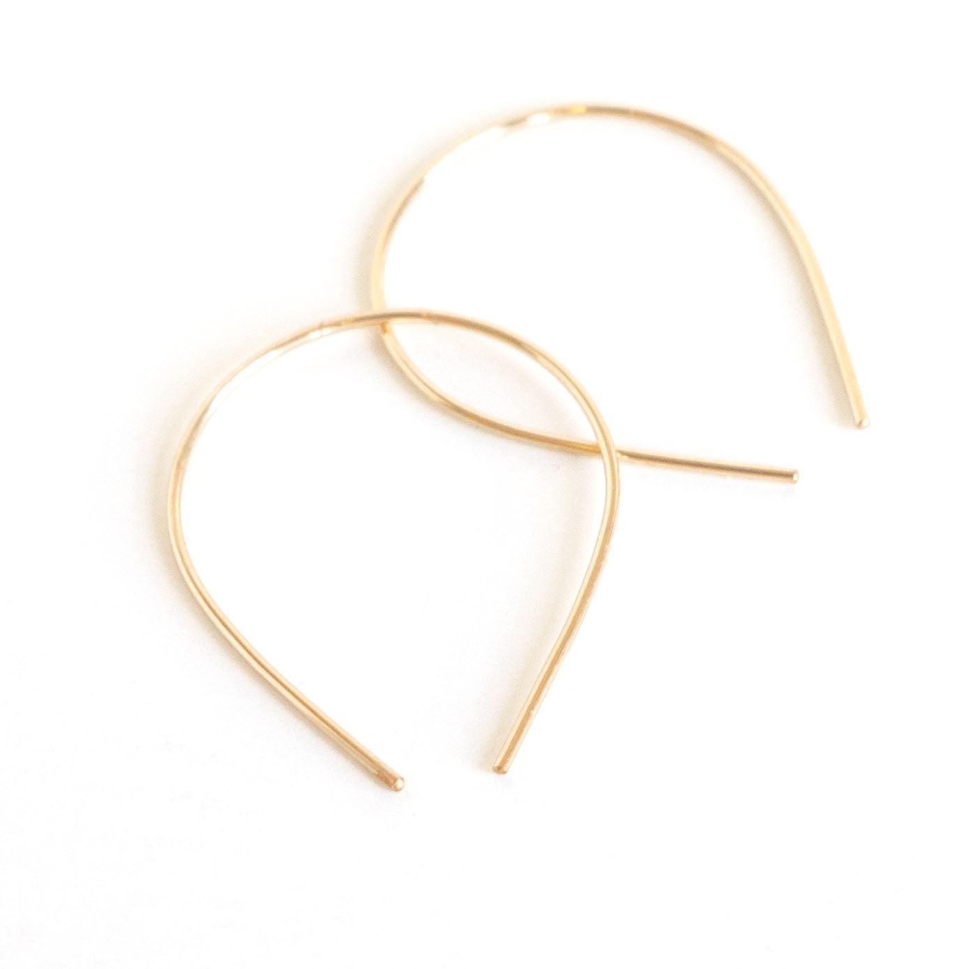 Horseshoe Slip Hoop Earrings - Favor Jewelry