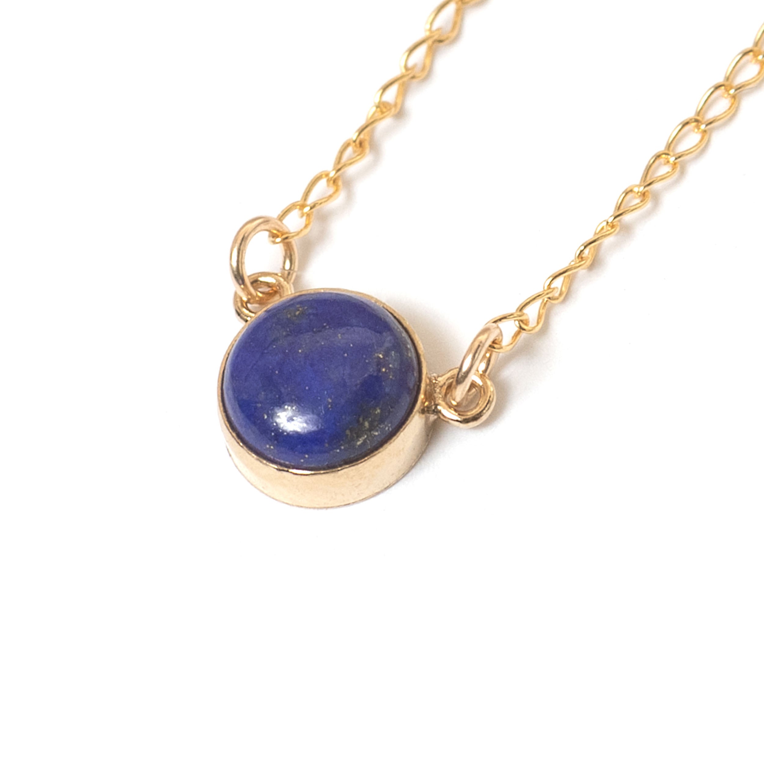 Lapis Curio Gemstone Necklace - Favor Jewelry