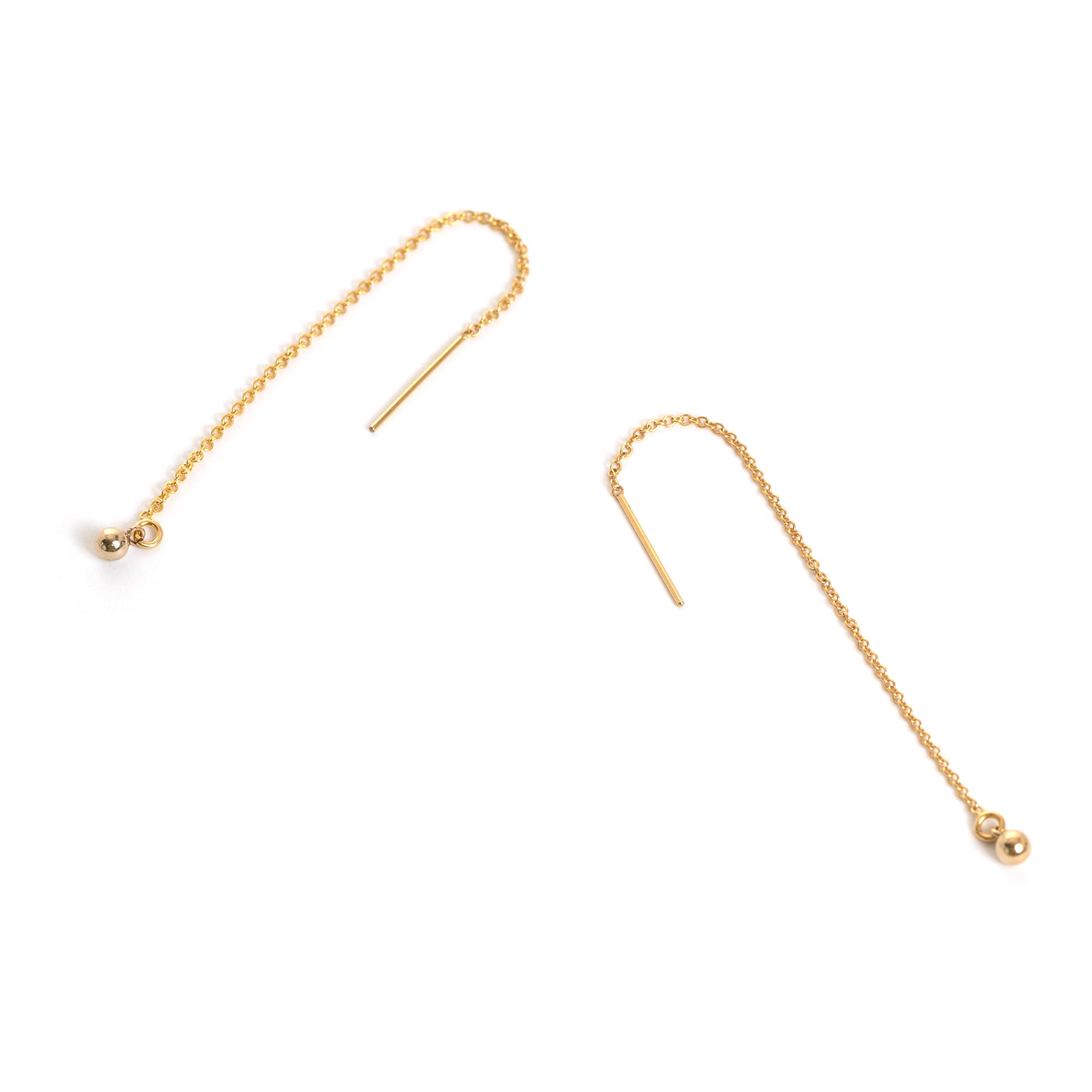 Orb Threader Earrings - Favor Jewelry