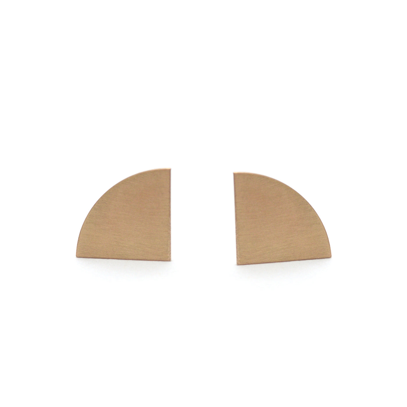 Geometric Shield Hedge Post Earrings - Favor Jewelry
