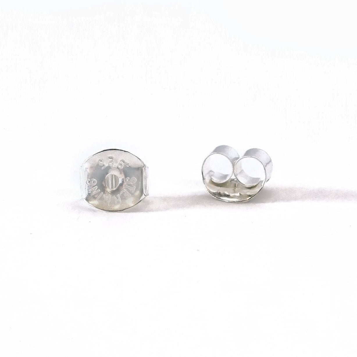 Spare Metal Earring Backs in Sterling Silver