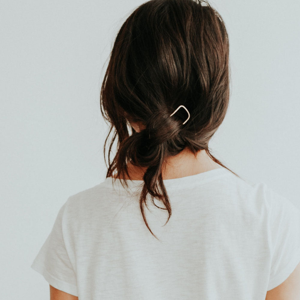 Simple Brass Tuck Hair Pin - Favor Jewelry