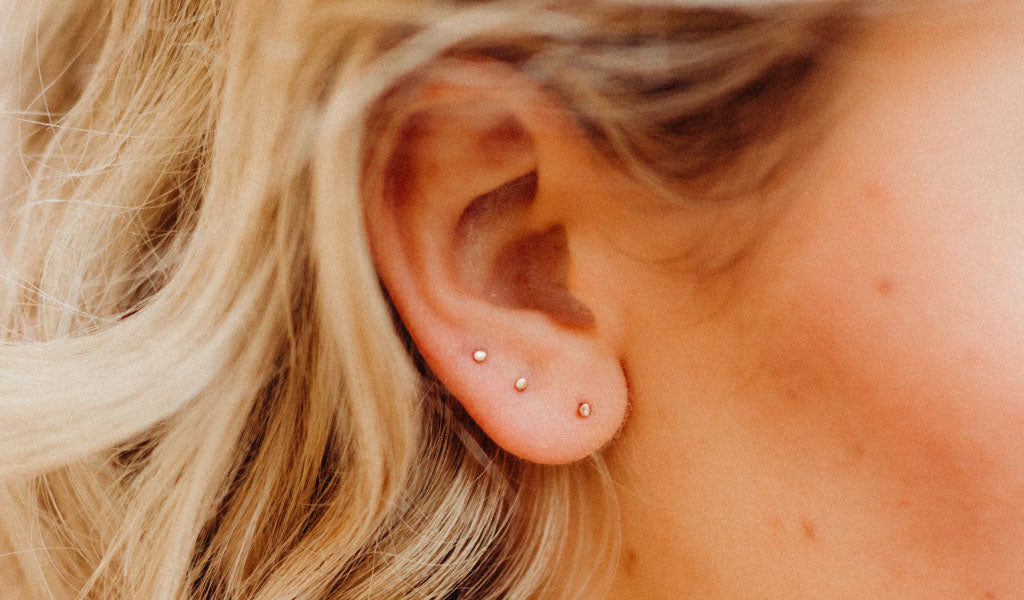 Tiny Stud Earrings