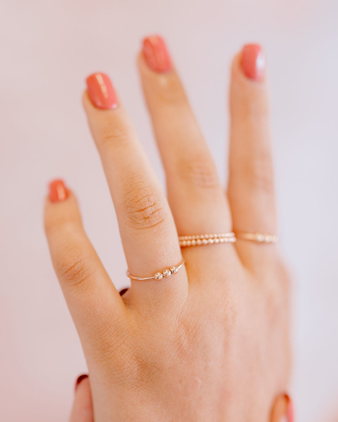 Abacus Bead Stacking Anxiety Ring - Favor Jewelry