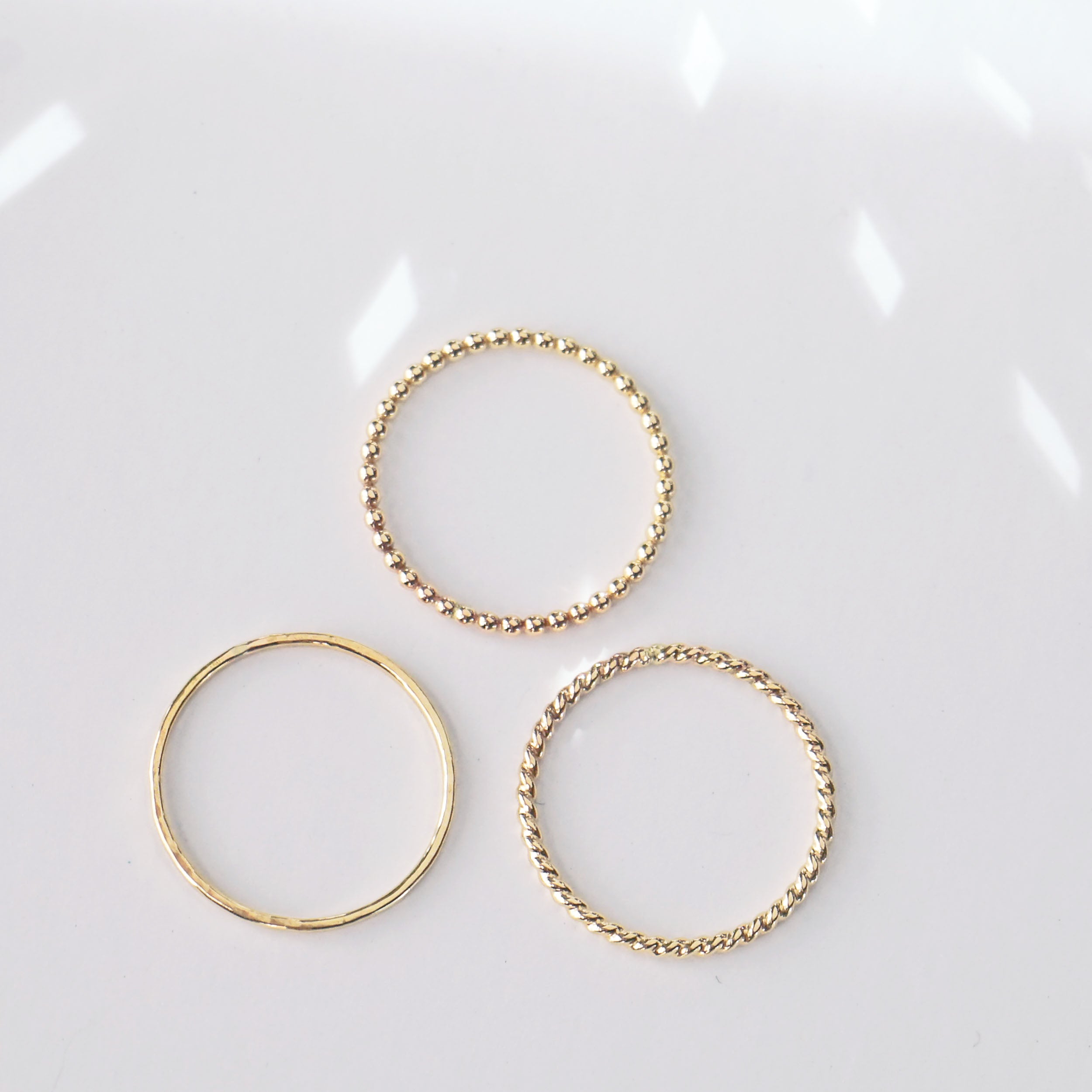 Stacking Rings 101 Set - Favor Jewelry