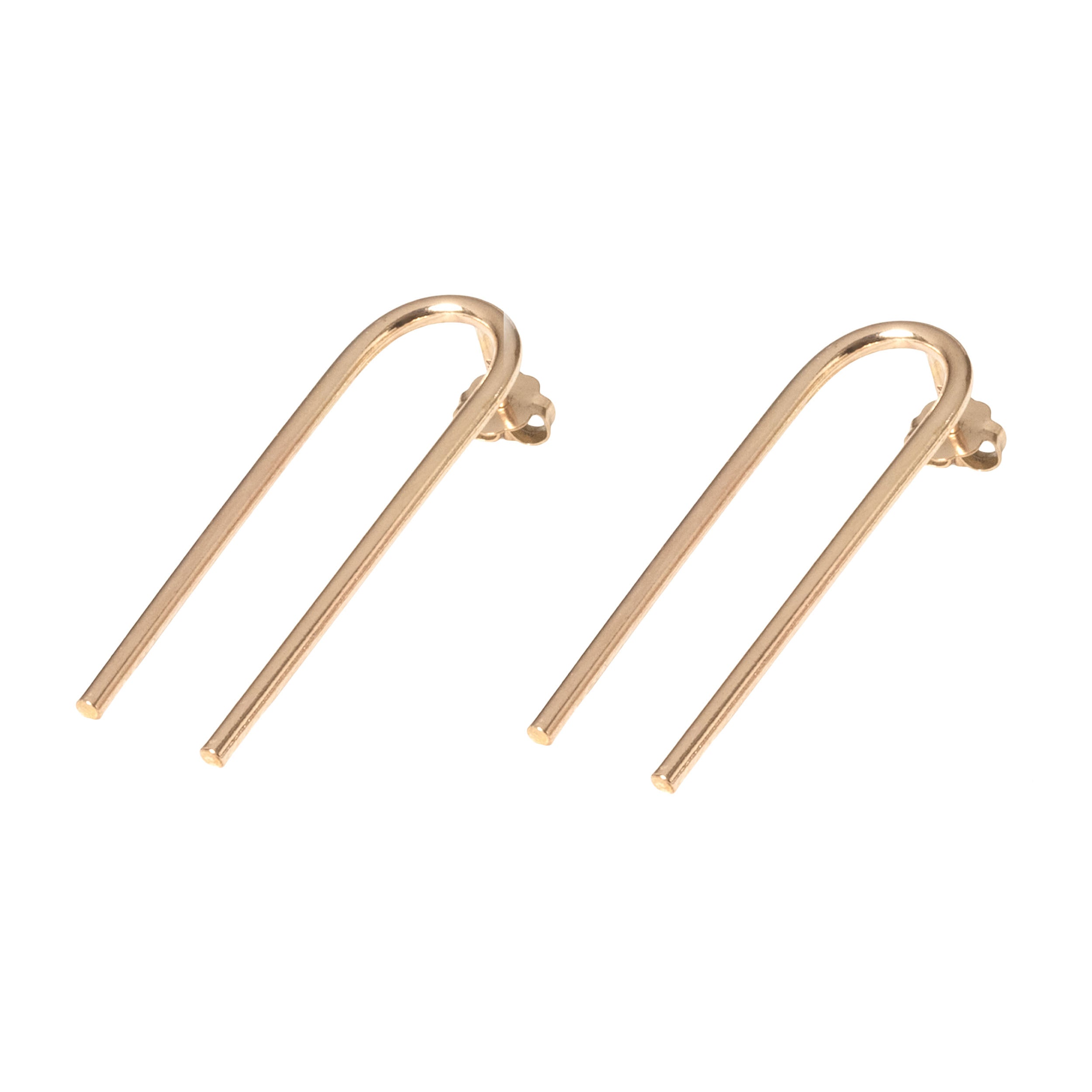 Minimal Arch Post Earrings - Favor Jewelry