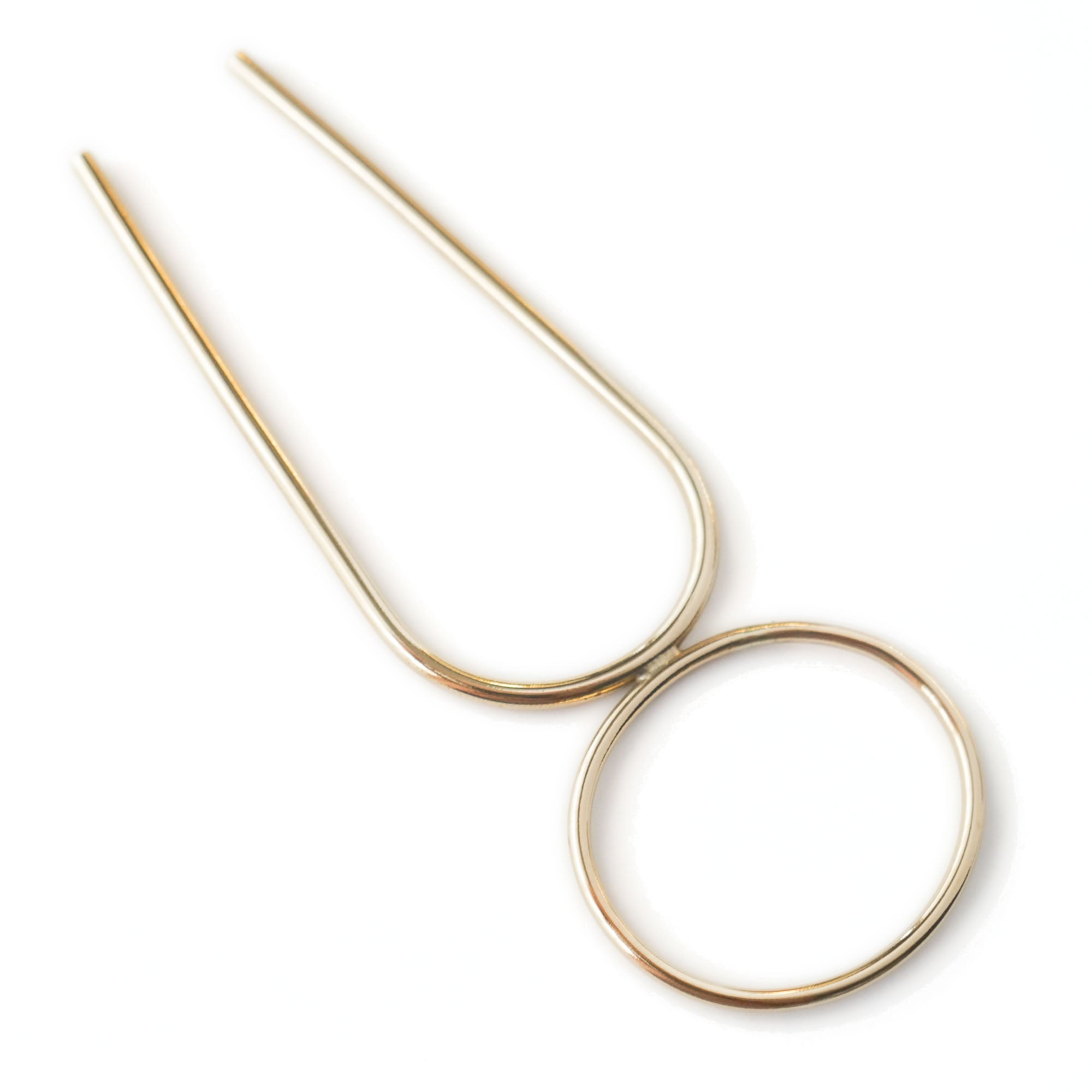 Modern Oval Hair Pin - Favor Jewelry
