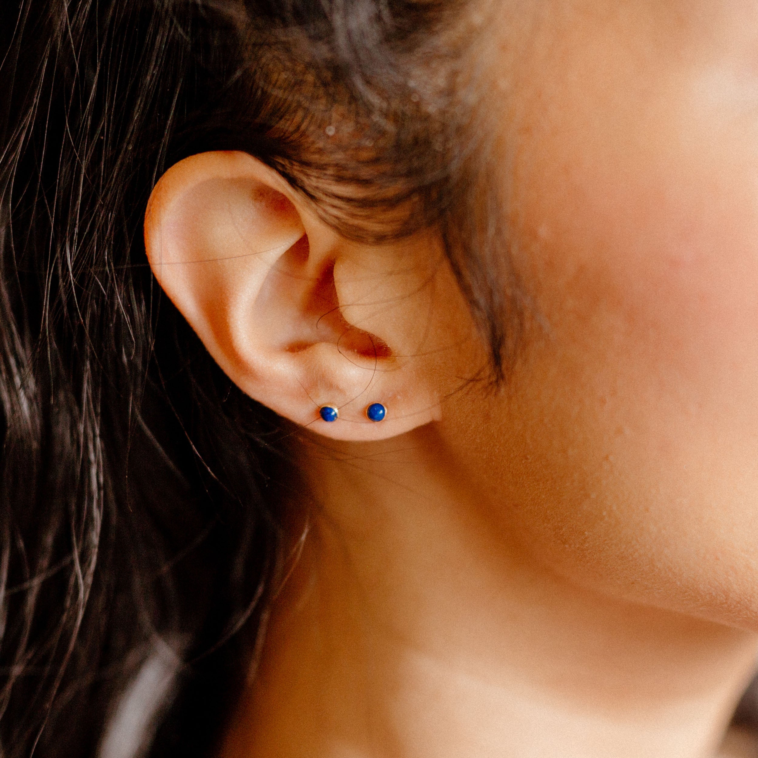 Tiny Lapis Micro Dot Posts