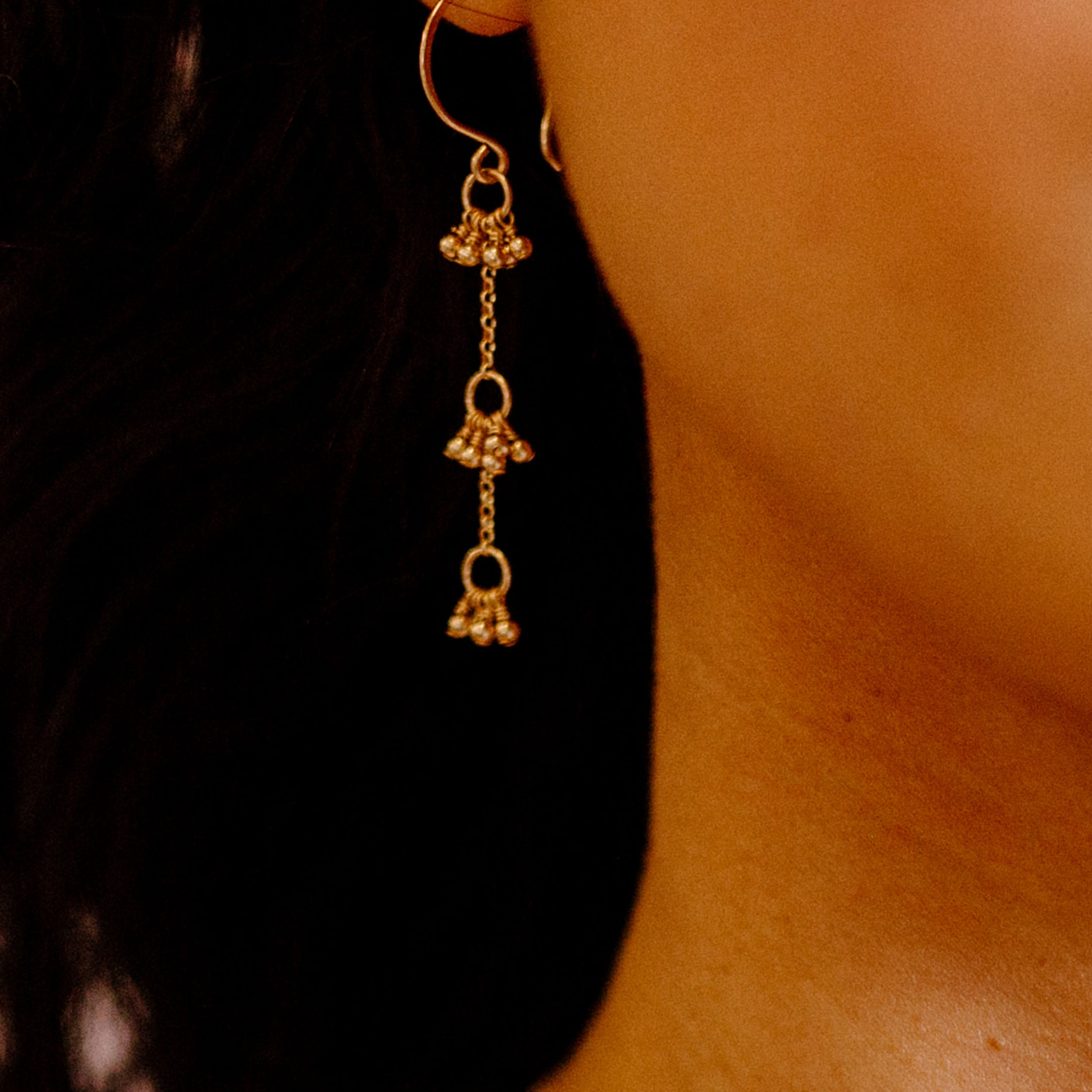 Metal Bead Mimic Earrings - Favor Jewelry
