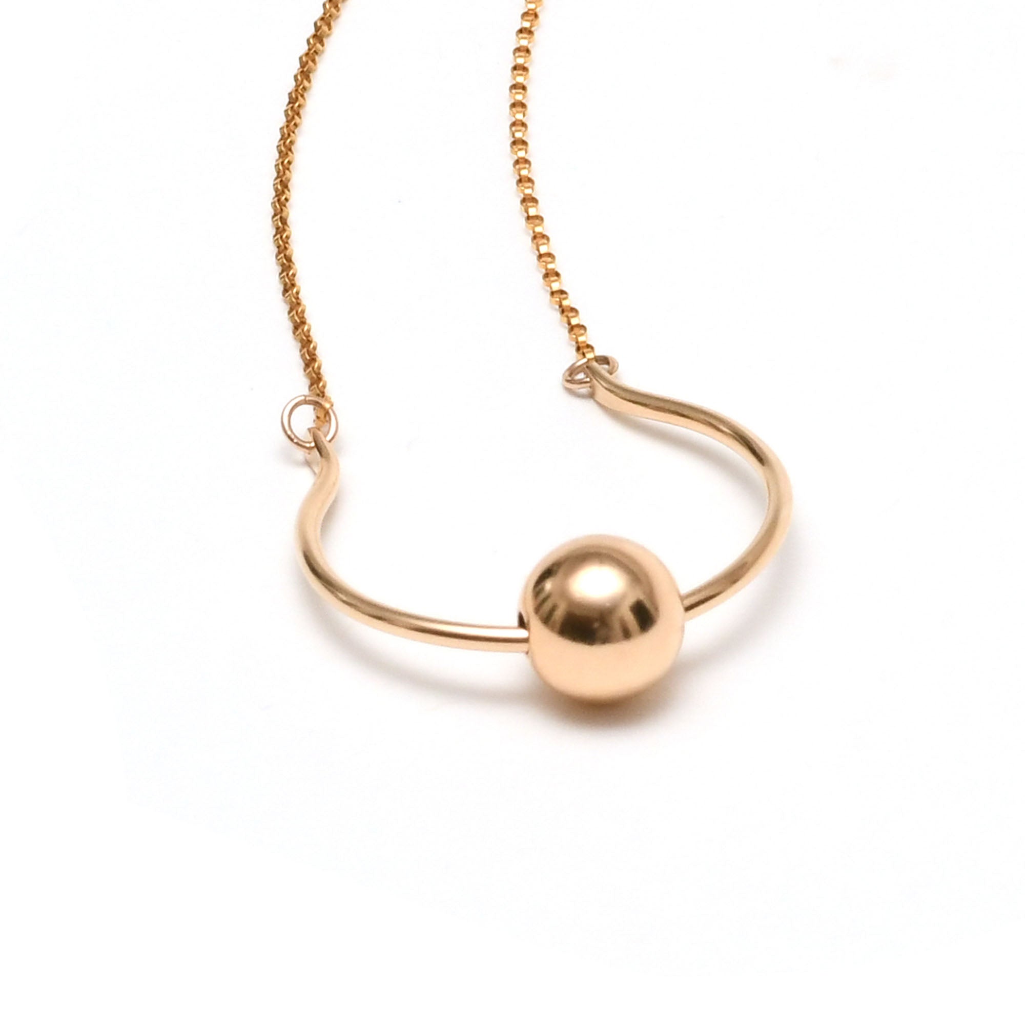 Long Bajo Bead Necklace - Favor Jewelry