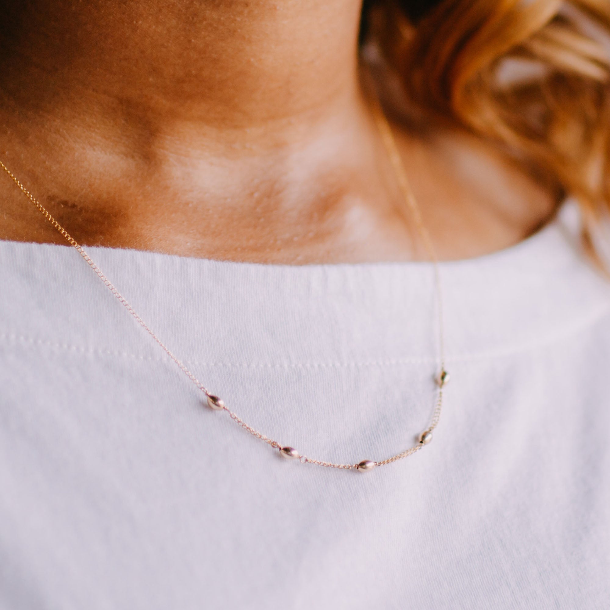 Melon Seed Necklace - Favor Jewelry