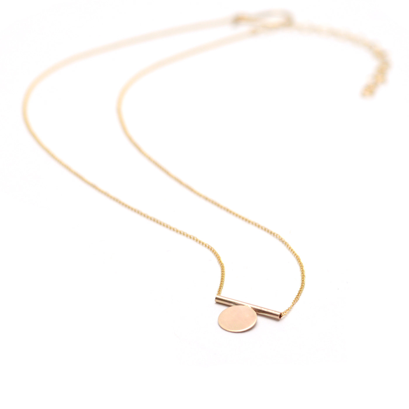 Minimal Mono Necklace - Favor Jewelry