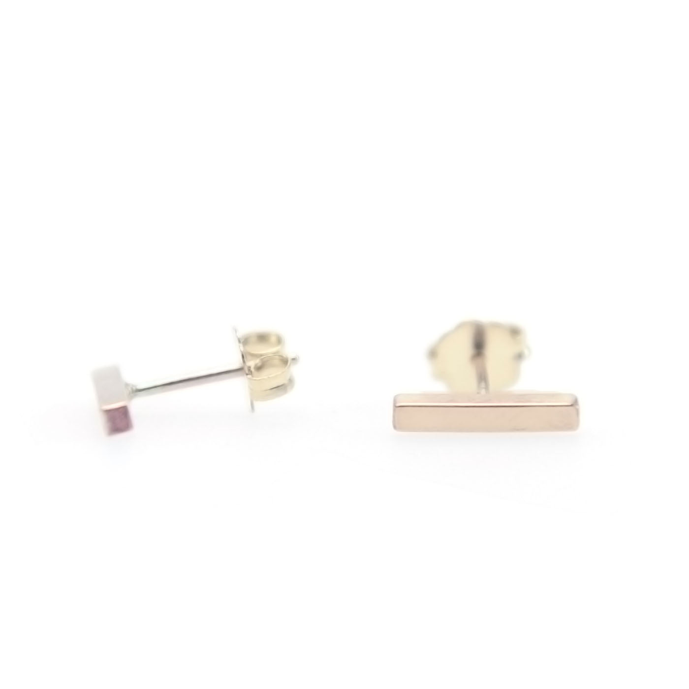 Mini Line Stitch Post Earrings - Favor Jewelry
