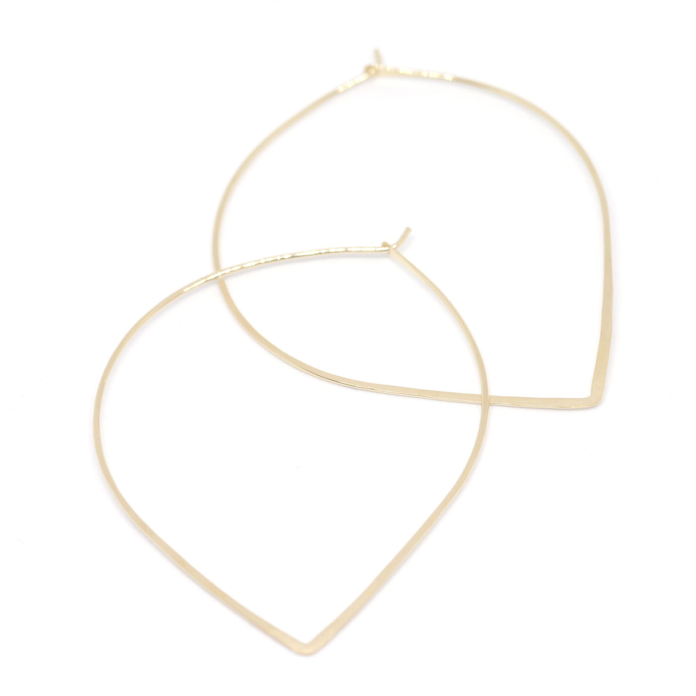 Petal Hoop Earrings - Favor Jewelry