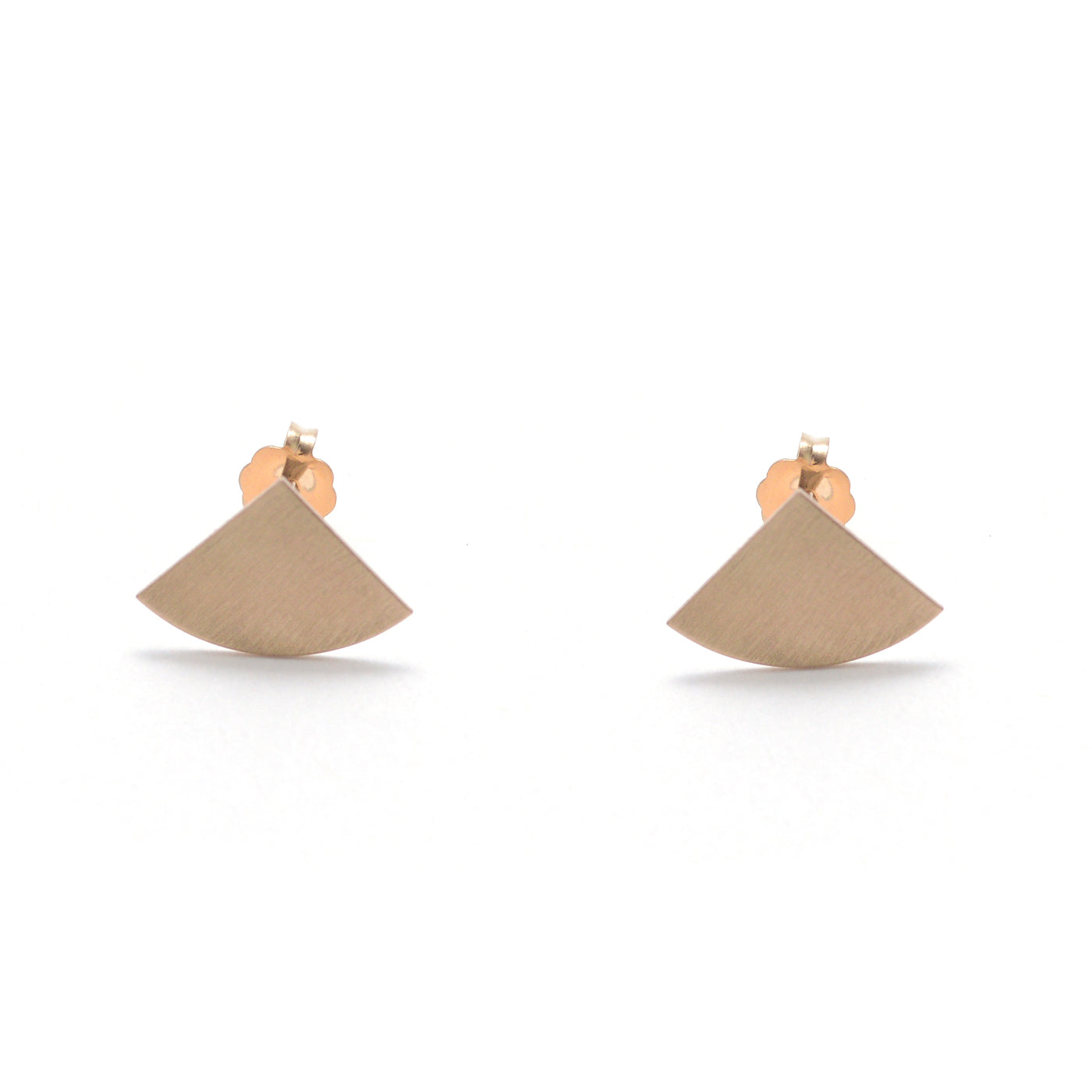 Geometric Shield Hedge Post Earrings - Favor Jewelry