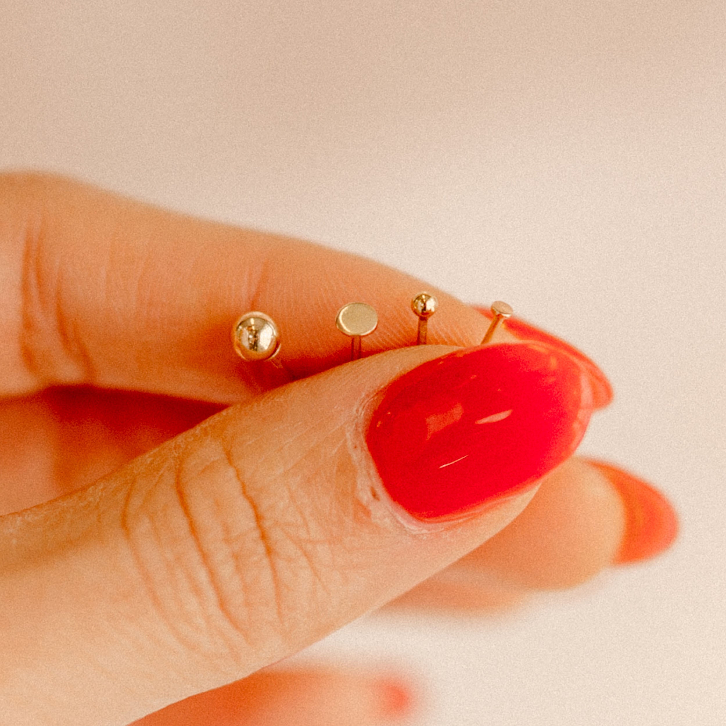 14k Gold Fill Stud Earrings - Favor Jewelry